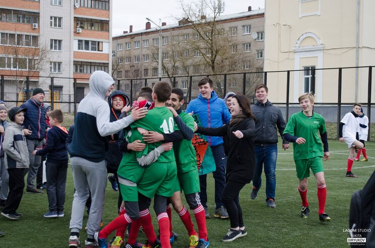 Завершился очередной тур Кубка по футболу среди общеобразовательных учреждений г. Смоленска