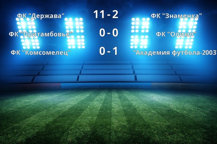 Результаты матчей Результаты матчей