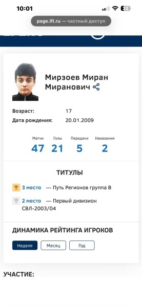 миран миранович мирзоев