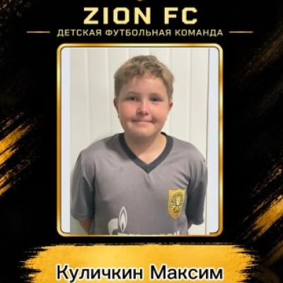 Куличкин Максим ФК ZION