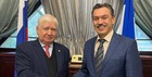 Рабочая встреча в Москве.