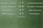 Результаты матчей