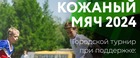 Приглашаем всех желающих на городской турнир по футболу «Кожаный мяч»