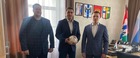 Исполнительный директор областной федерации футбола Артём Роговский посетил с рабочим визитом г. Обь