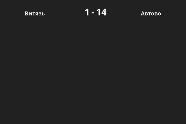 Результат матча