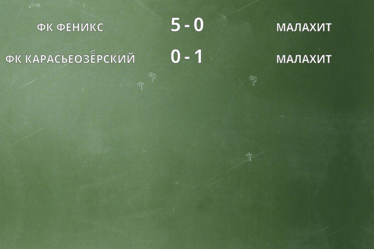 Результаты матчей