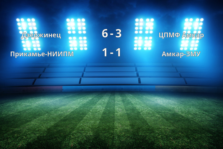Результаты матчей Чемпионата города Пермь по футболу