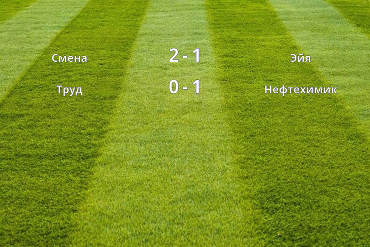 Результаты матчей (1/2 финала)
