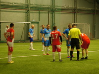 11.03.2025, Московская обл., г. Одинцово, манеж "Sport Time", зимний кубок 8х8 Одинцовского городского округа среди ветеранов, ФК "Олимп" (Одинцово) - ВФК "Луч" (Одинцово), 0:0, пенальти 1:3.