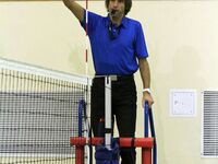 Первый судья матча Вадим Косилин