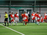04.03.2025, Московская обл., г. Одинцово, манеж "Sport Time", зимний чемпионат 8х8 Одинцовского городского округа среди ветеранов, ВФК "Мебельщик" (Одинцово) - ВФК "Луч" (Одинцово), 2:5 (1:2). Голы ВФК "Мебельщик": Пшеничников, Росюк, ВФК "Луч": Стойков (Копытов), Акопян Т., Копытов (Балабан), Акопян Т. (Копытов), Стойков (Балабан).