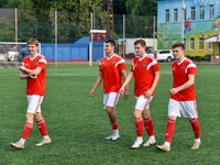 Спортивное соревнование Московской области по футболу сезон 2025, мужчины "Б-2"
Матч ФК Анвизор - Метеор. Фото Абрамов НГ.